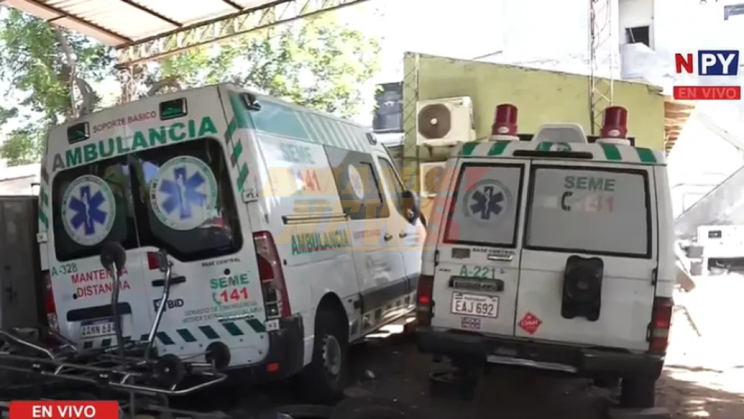 Emergencia en SEME: Solo funcionan 12 de 35 ambulancias, denuncian