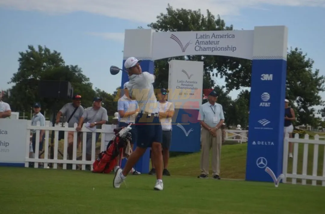 Fortlage marca un hito para el golf paraguayo en el LAAC