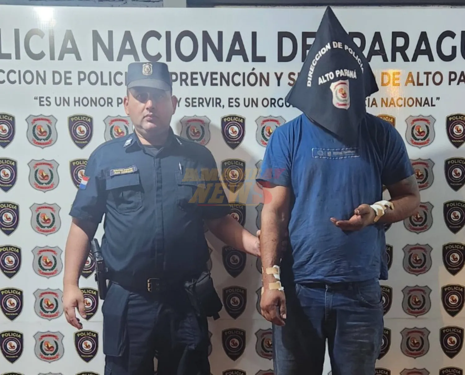 Cae hombre que atacó a puñaladas a su exhijastra en Presidente Franco