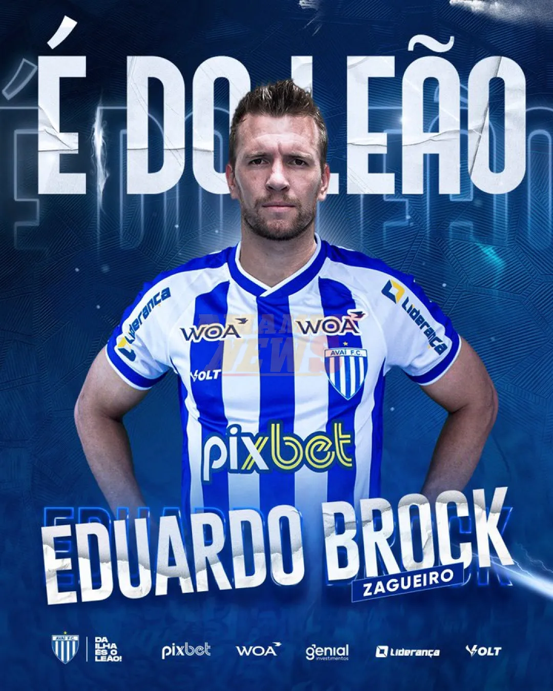 Eduardo Brock, presentado en su nuevo equipo