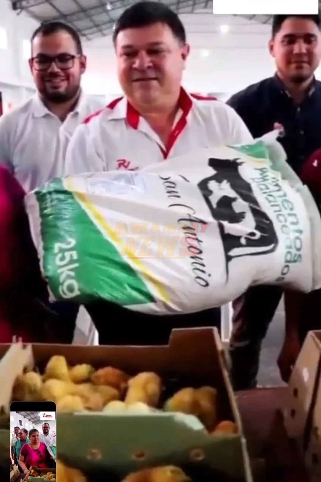 AUDIO: Entrega de pollitos genera descontento en Capitán Bado