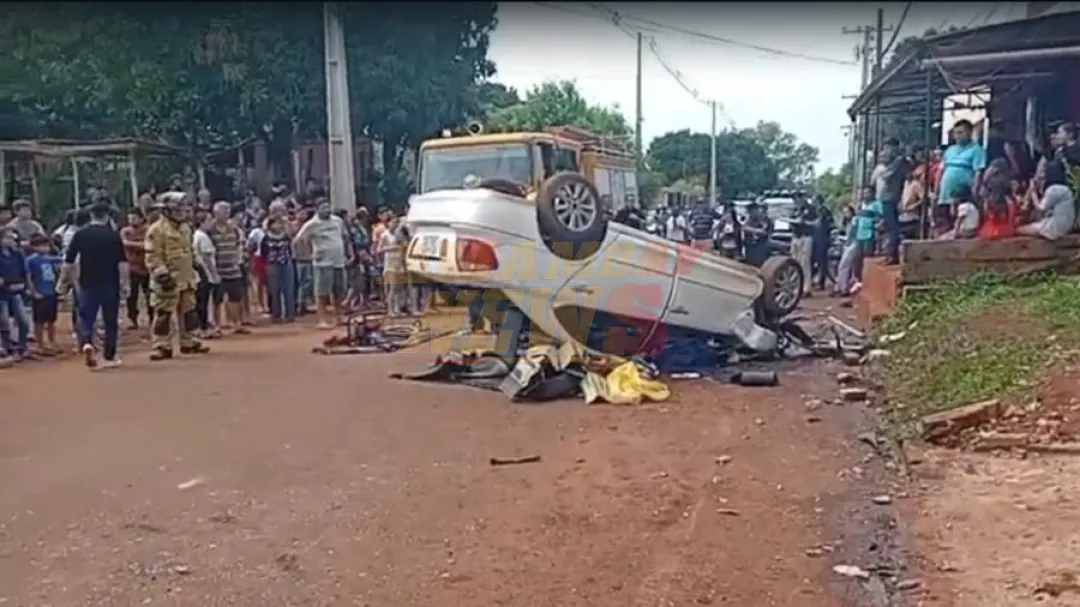 Video: Conductor fallece en choque de vehículos