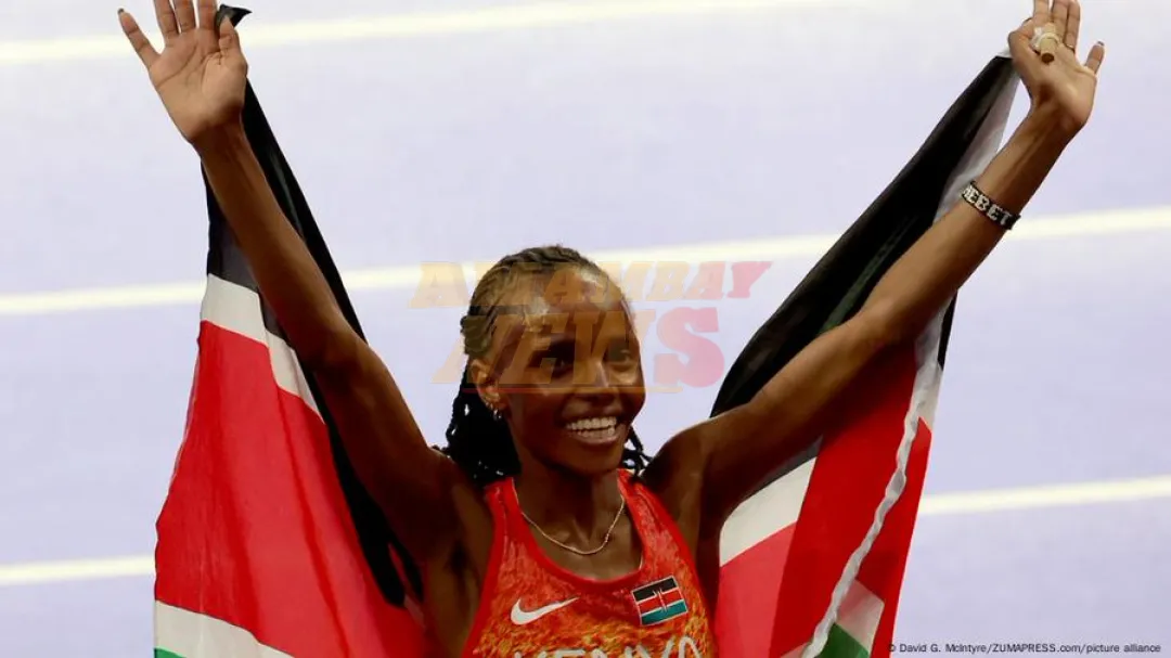 La keniana Beatrice Chebet bate récord mundial de 5.000 mts.