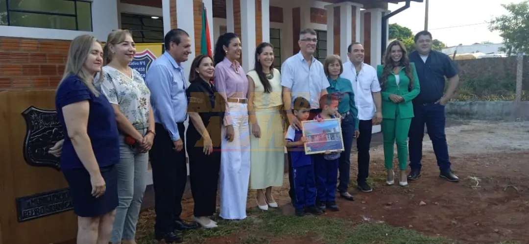 Municipalidad inaugura nuevas aulas en escuela de Pedro Juan Caballero