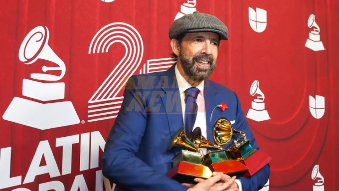 El dominicano Juan Luis Guerra triunfa en los Grammy Latinos en Miami