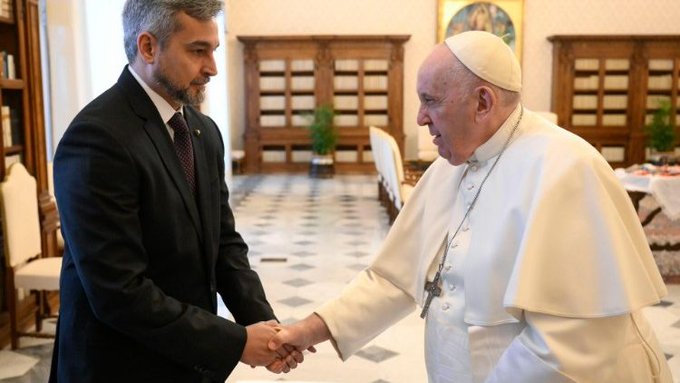 Marito habló con el Papa sobre la lucha contra la pobreza y las desigualdades