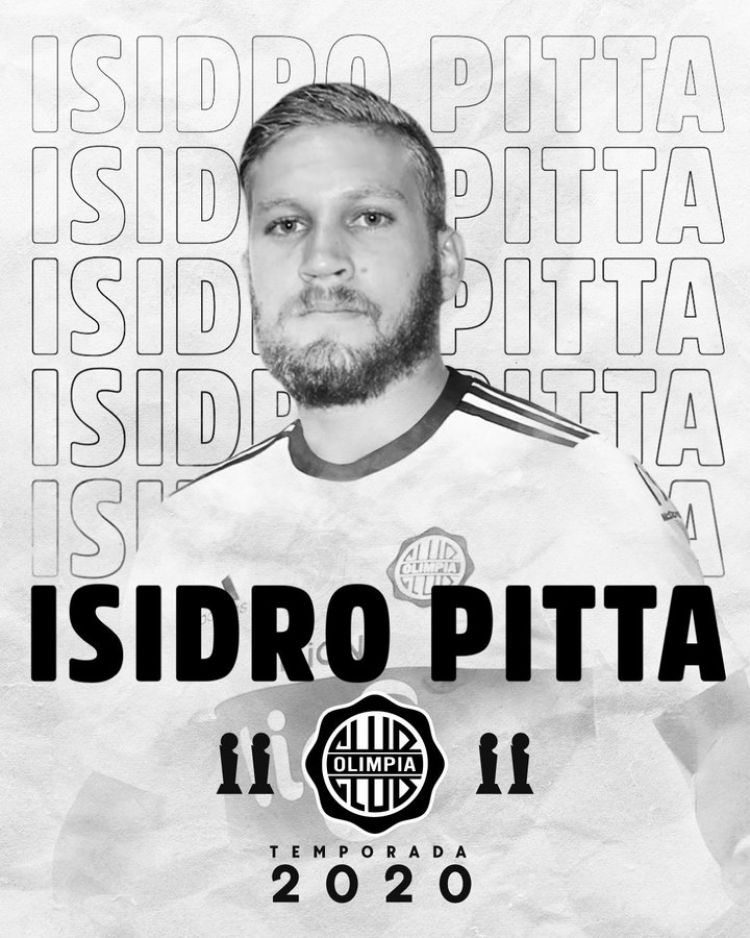 Oficial: Isidro Pitta es nuevo jugador de Olimpia