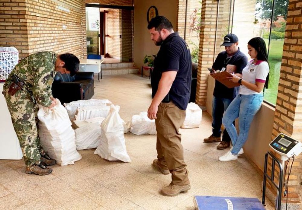 Requisan casi 416 kilos de hachís marroquí en Capitán Bado