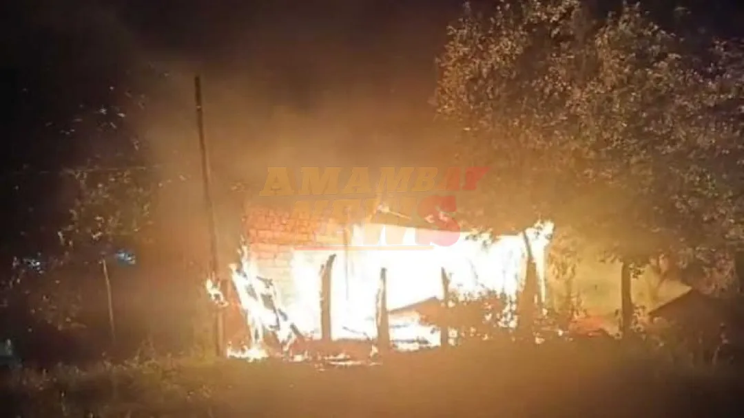 Mujer de 75 años muere atrapada entre las llamas que arrasaron con su vivienda en Alto Paraná