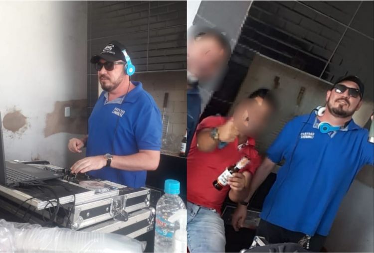 Dj envuelto en escándalo de médicos sin tapabocas en otra farra en Pedro Juan Caballero