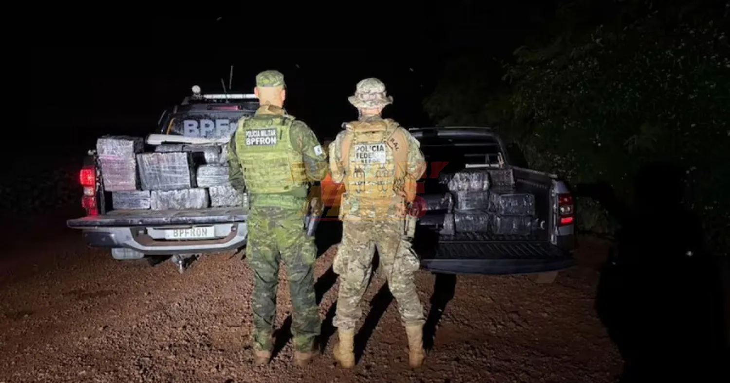 Brasil incauta una tonelada de marihuana paraguaya en plena operación "Escudo Guaraní"