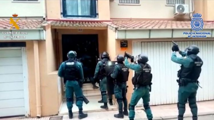 Policía de España desarticula red que introducía cocaína desde Paraguay