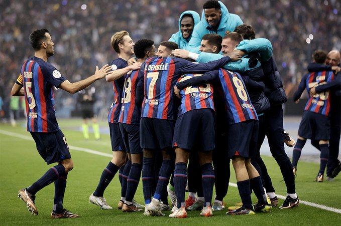 FC Barcelona es campeón de la Supercopa tras superar a un deslucido Real Madrid