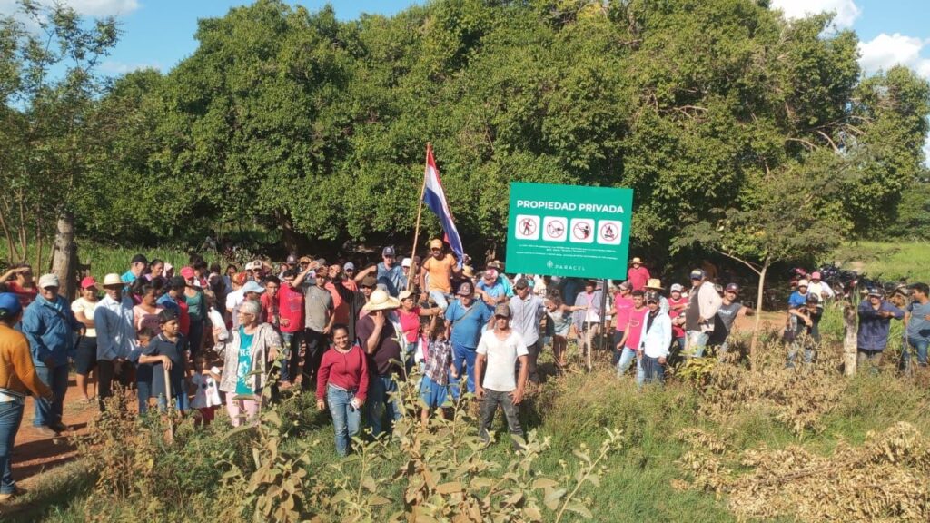 Sin Tierras de Puentesiño insisten que fincas ocupadas por  PARACEL son públicas