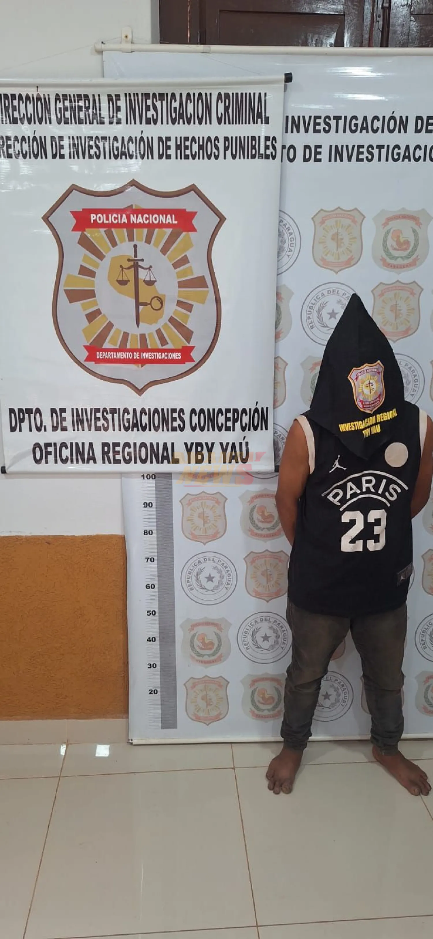 Aprehenden a joven con más de 100 dosis de presunta cocaína tipo crack en Yby Yaú