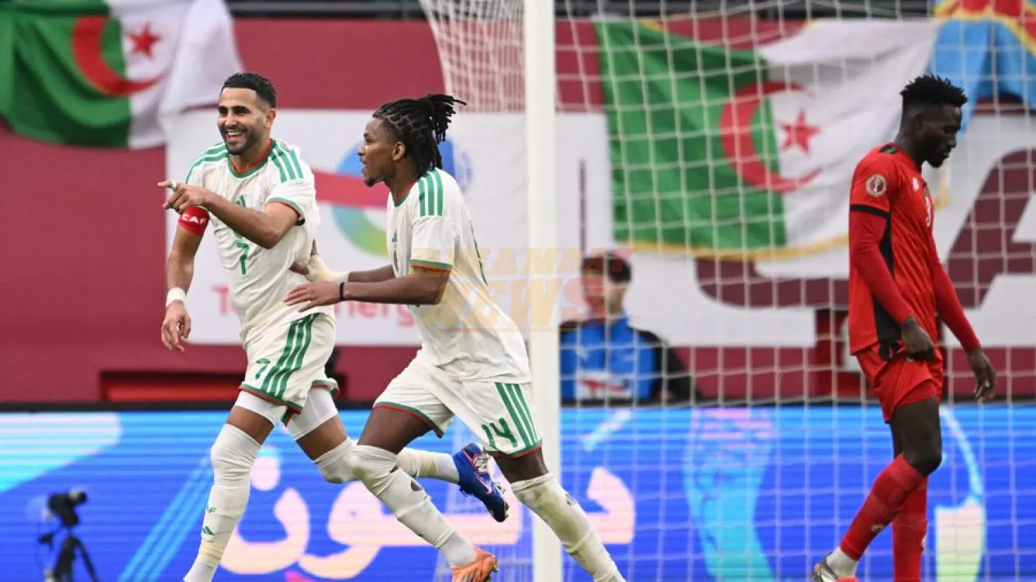 Mahrez clasifica a Argelia