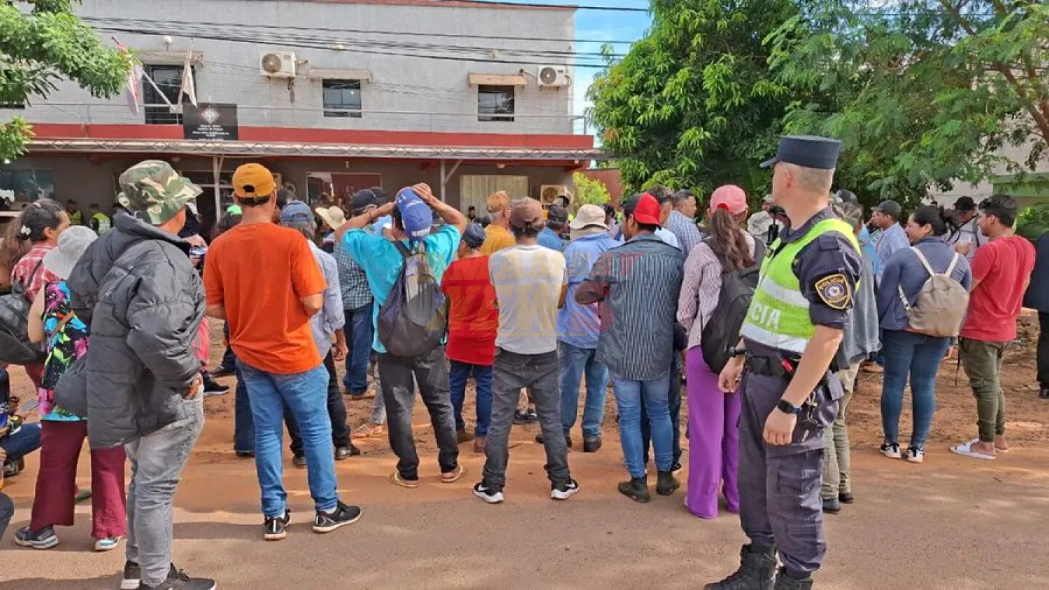 Campesinos exigen liberación de 15 detenidos por intento de ocupación de ex estancia de narco