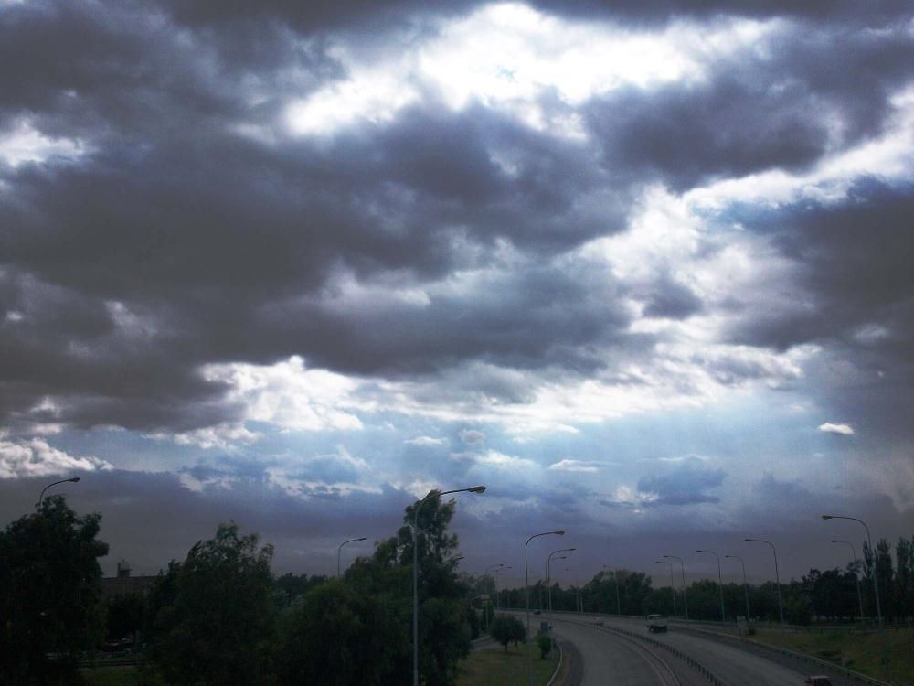 Tiempo inestable y con tormentas para hoy