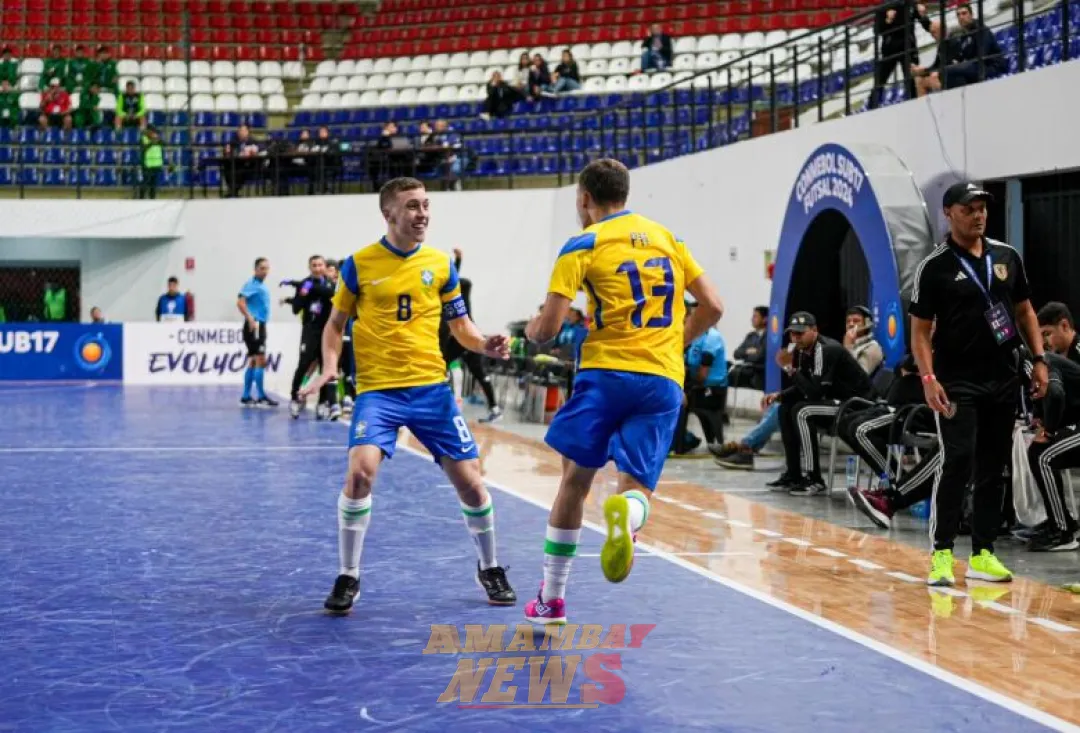 Brasil está en la final del Campeonato Sudamericano Sub 17