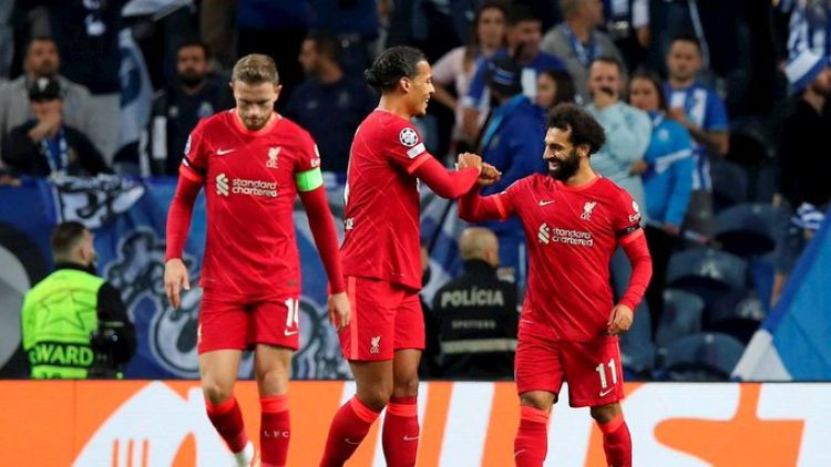 El Liverpool golea de visitante al Porto