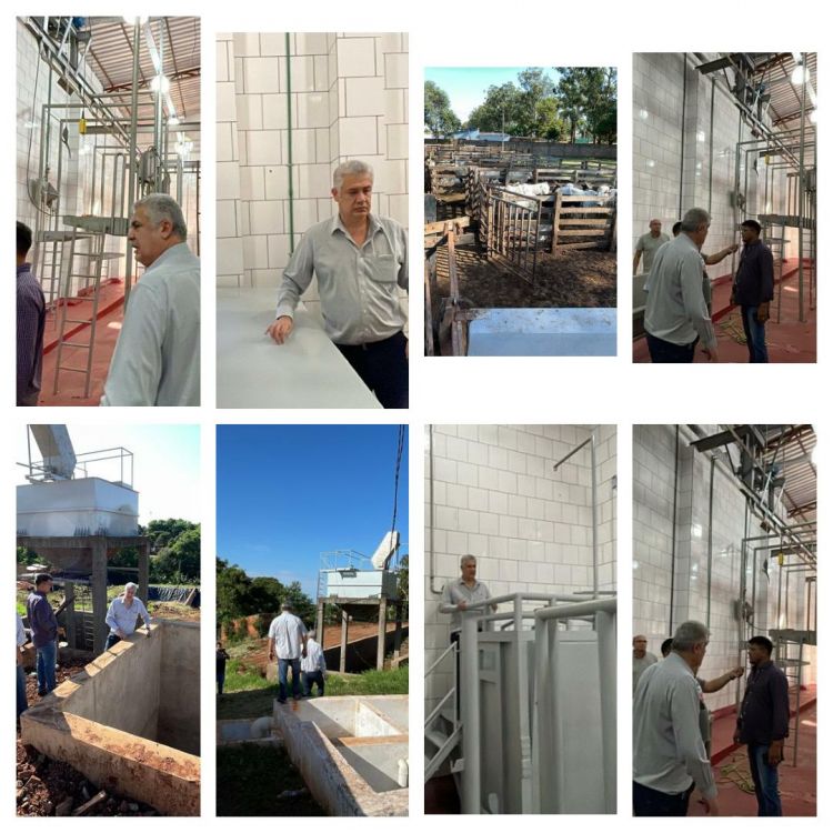 Intendente visita modernas instalaciones del matadero municipal de Pedro Juan Caballero