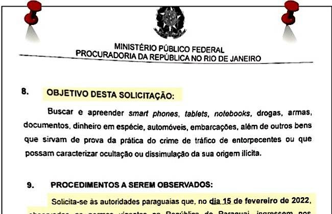 Senad omitió pedido de Brasil y no allanó casa de Vinicius en día clave