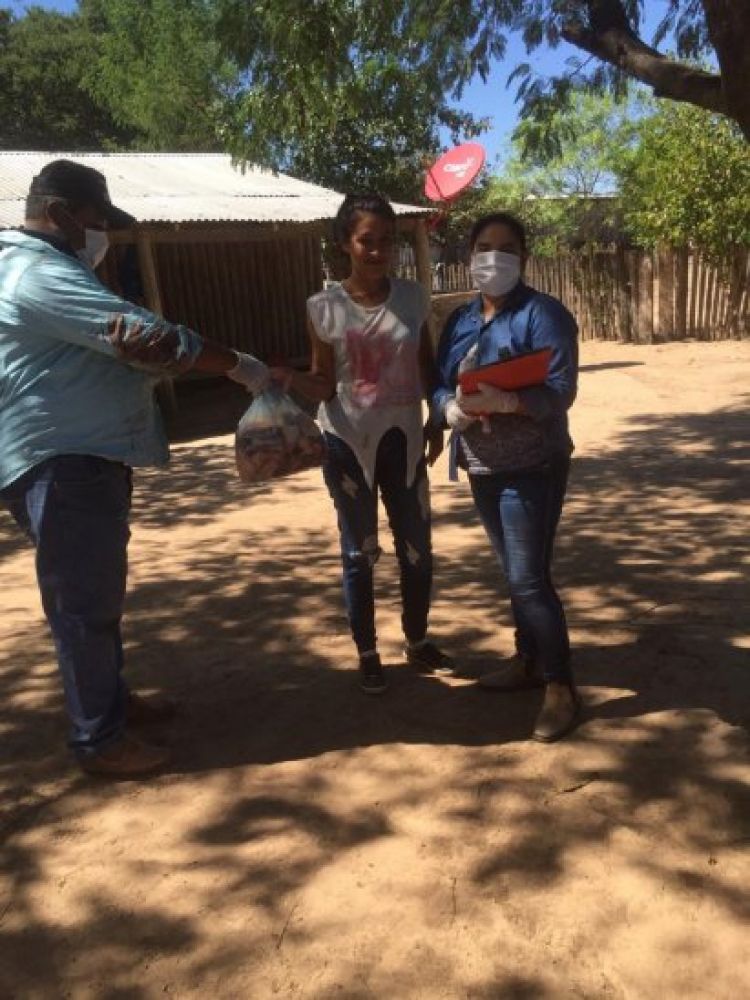 Ganaderos solidarios donan carne a familias necesitadas del Chaco