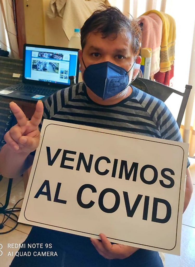 Venció al Covid. Antonio Alfonso, integrante del Grupo Los Alfonso