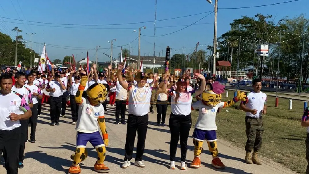 ¡La Antorcha Panamericana llega a Puerto Casado!
