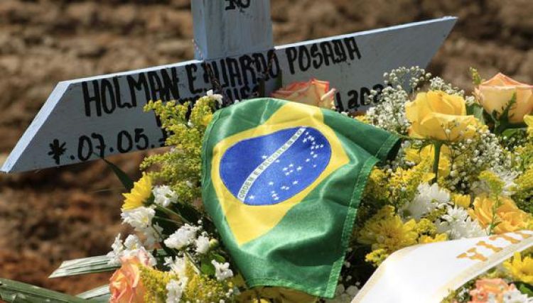 Covid-19: Brasil reporta 3.647 muertes en 24 horas