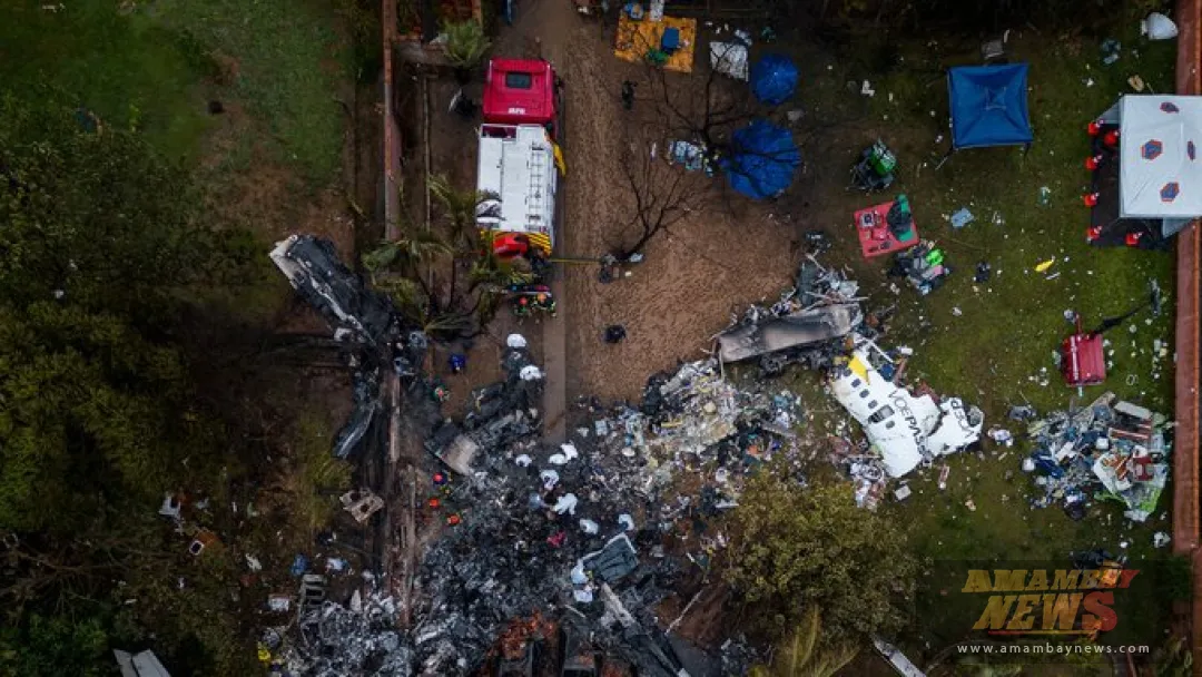 Actualizan el número de muertos en el siniestro del avión en Brasil