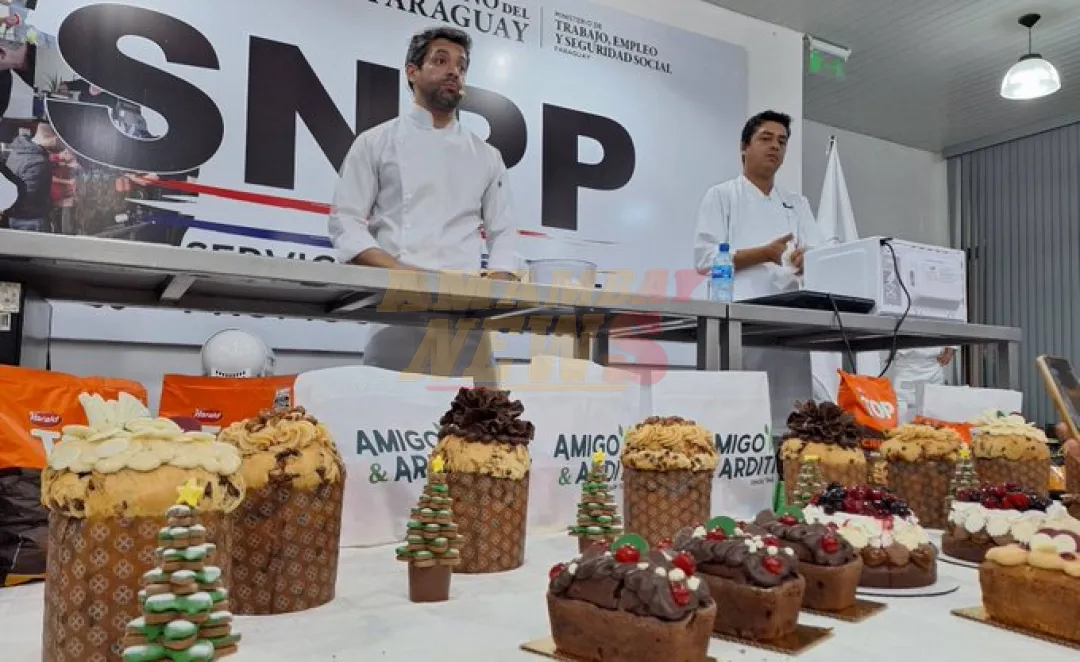 Cursos navideños del SNPP: aprendé cocina y pastelería en tu ciudad