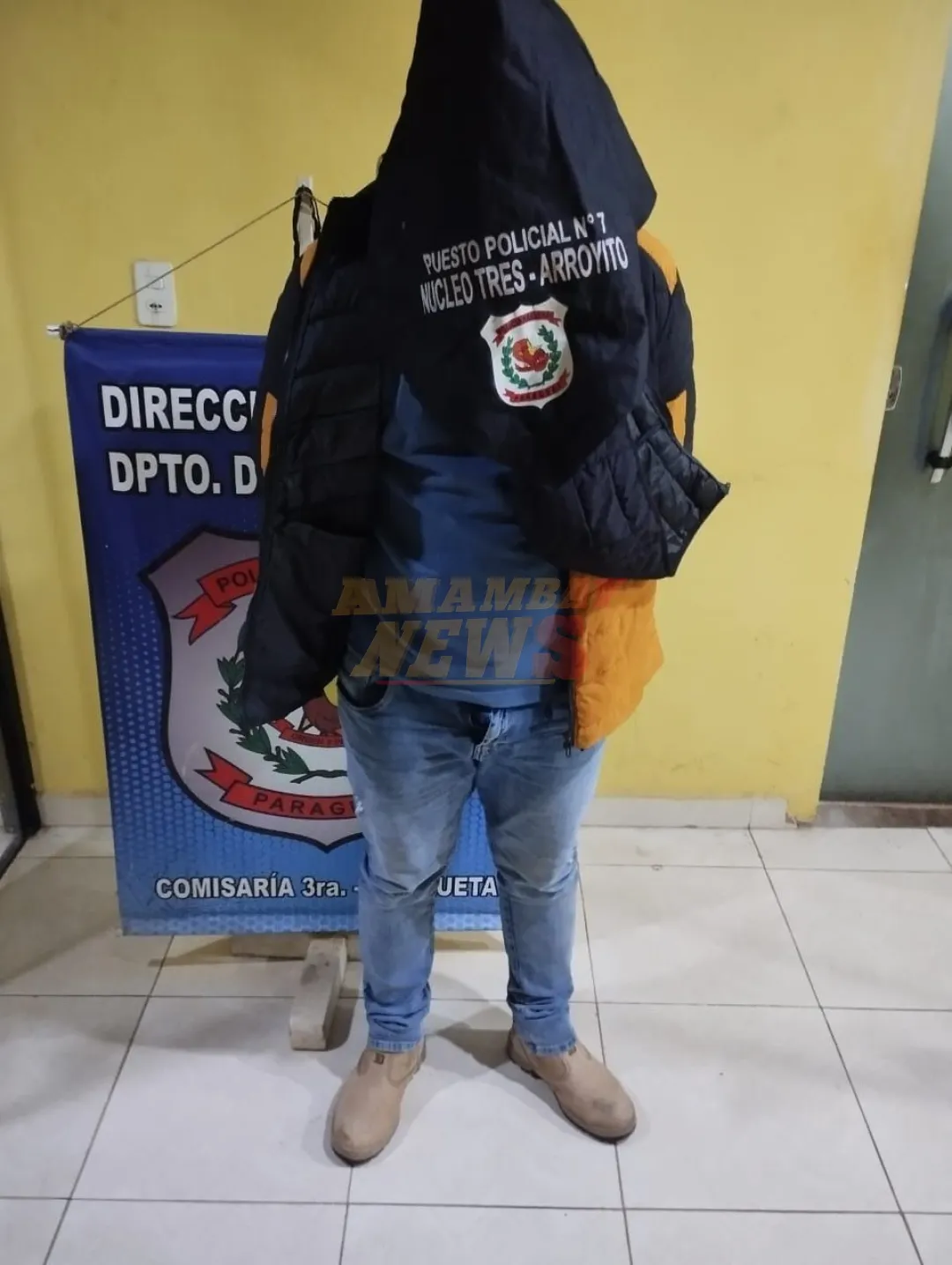 Aprehenden en Horqueta a hombre que realizaba disparos y tenía orden de captura