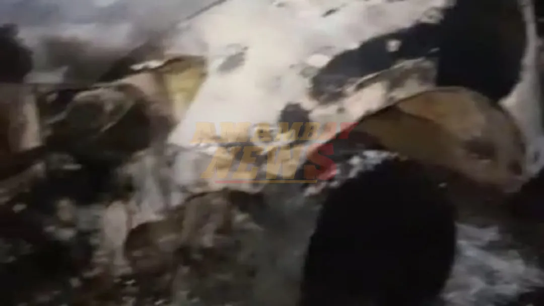 Camioneta es incinerada tras presunto atentado en estancia de Paso Barreto
