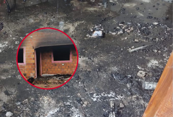 Sujeto acusado de quemar casa de su expareja en Emboscada, tendría antecedentes por homicidio