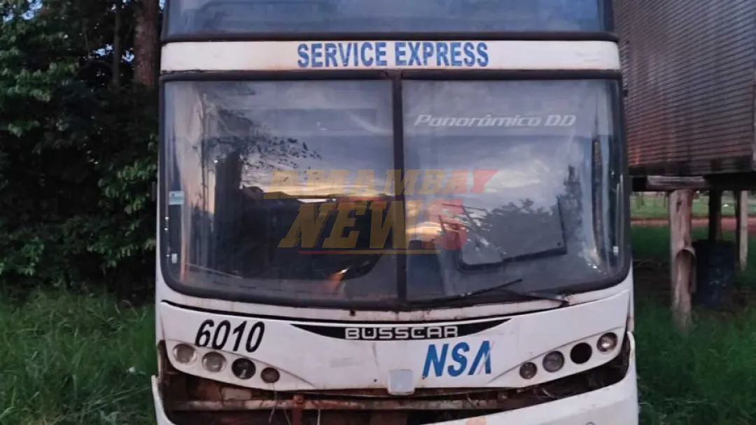 CDE: Hallan cadáver en estado de descomposición en interior de un colectivo abandonado