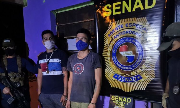 Detienen a jóvenes dedicados al tráfico de cocaína y marihuana