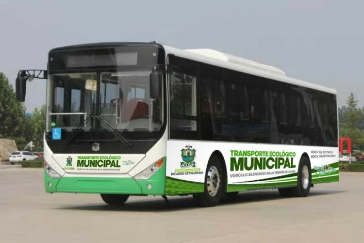 Villa Elisa tendrá dos buses municipales 100% eléctricos a partir de mayo de 2022