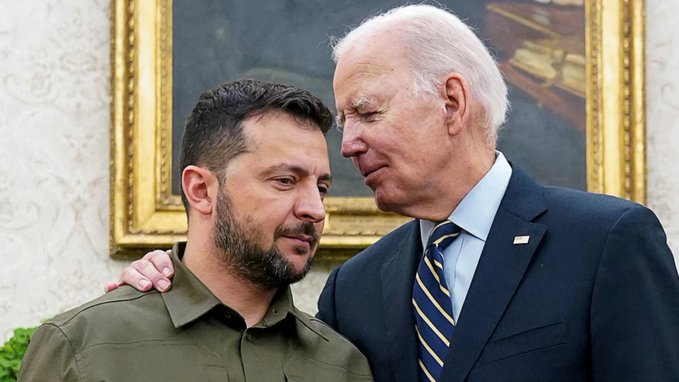 Joe Biden recibirá este martes en la Casa Blanca al presidente de Ucrania, Volodymyr Zelensky
