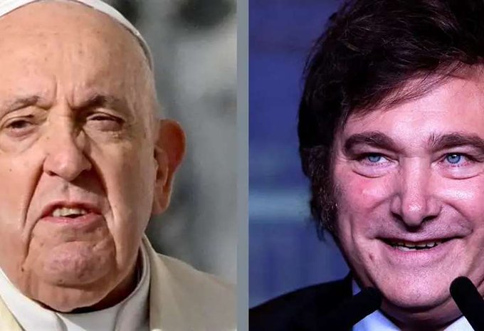 Papa Francisco envía un rosario bendecido a Javier Milei