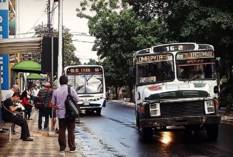 Anuncian paro del transporte desde el 7 de febrero en Asunción