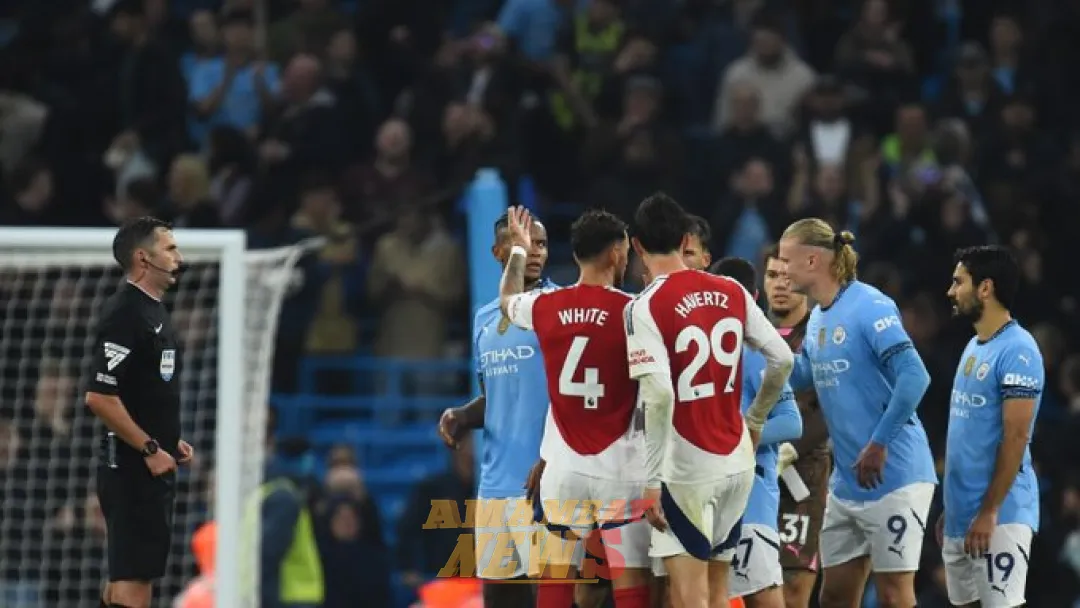 El City castiga en el 98 la resiliencia de un Arsenal en inferioridad