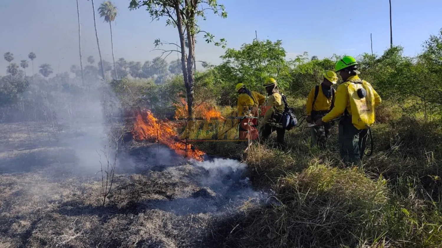 Caminos intransitables obstaculizan combate a incendios en el Alto Chaco