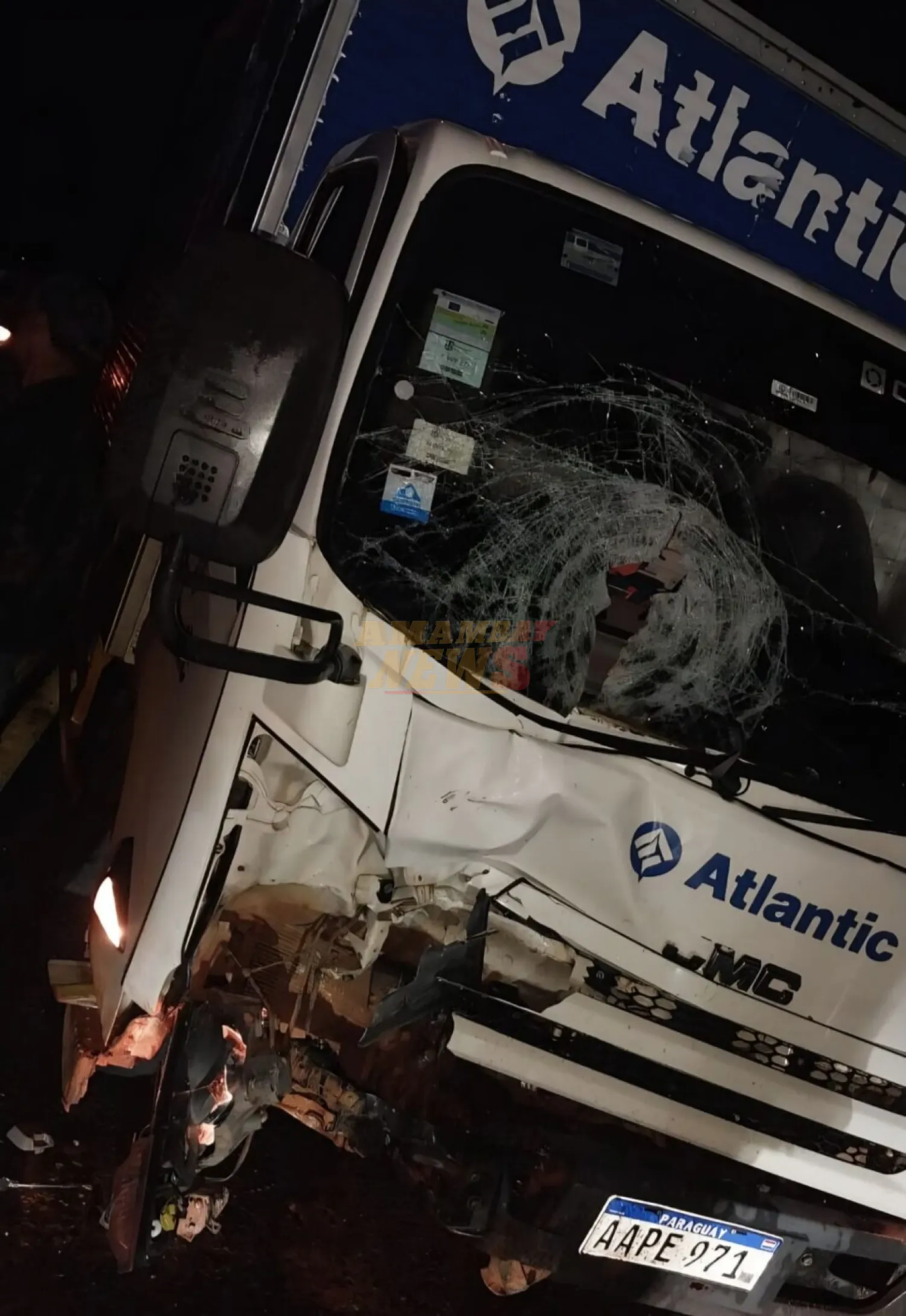 Joven motociclista fallece tras choque en Curupay Loma, Horqueta