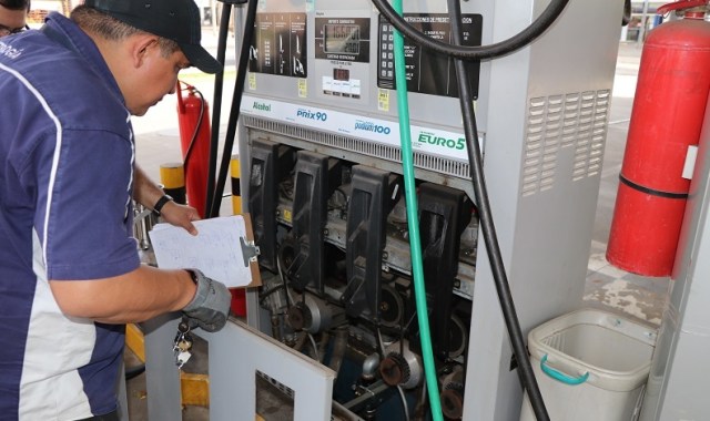 INTN realiza fiscalización de Estaciones de Servicio