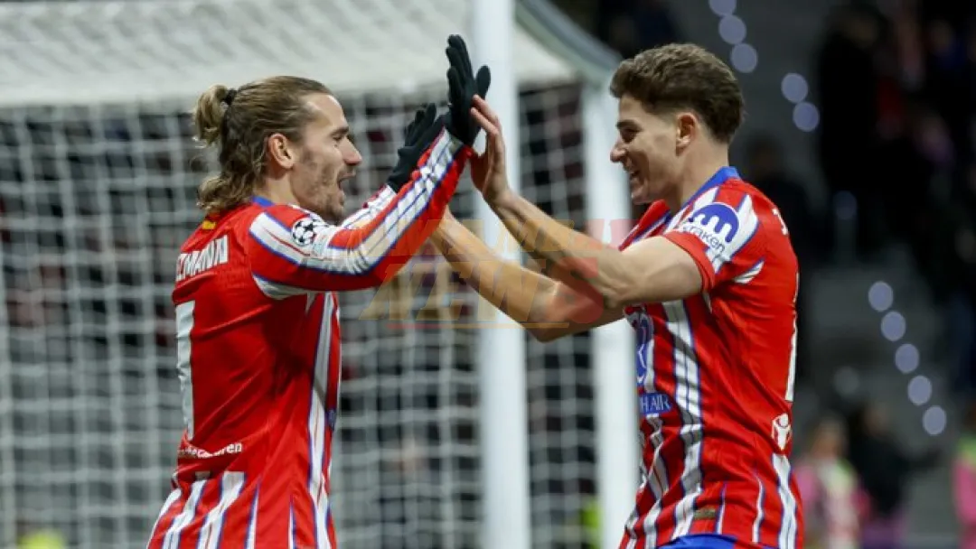 El Atlético despacha al Slovan y suma su décima victoria consecutiva