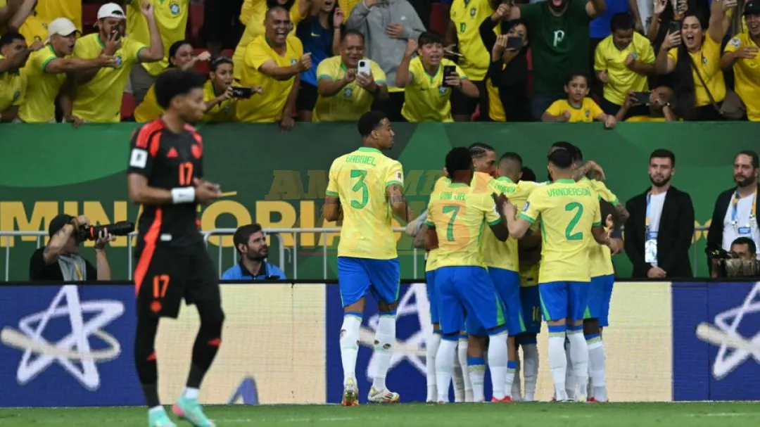 Vinícius Júnior tumba a Colombia en el último suspiro