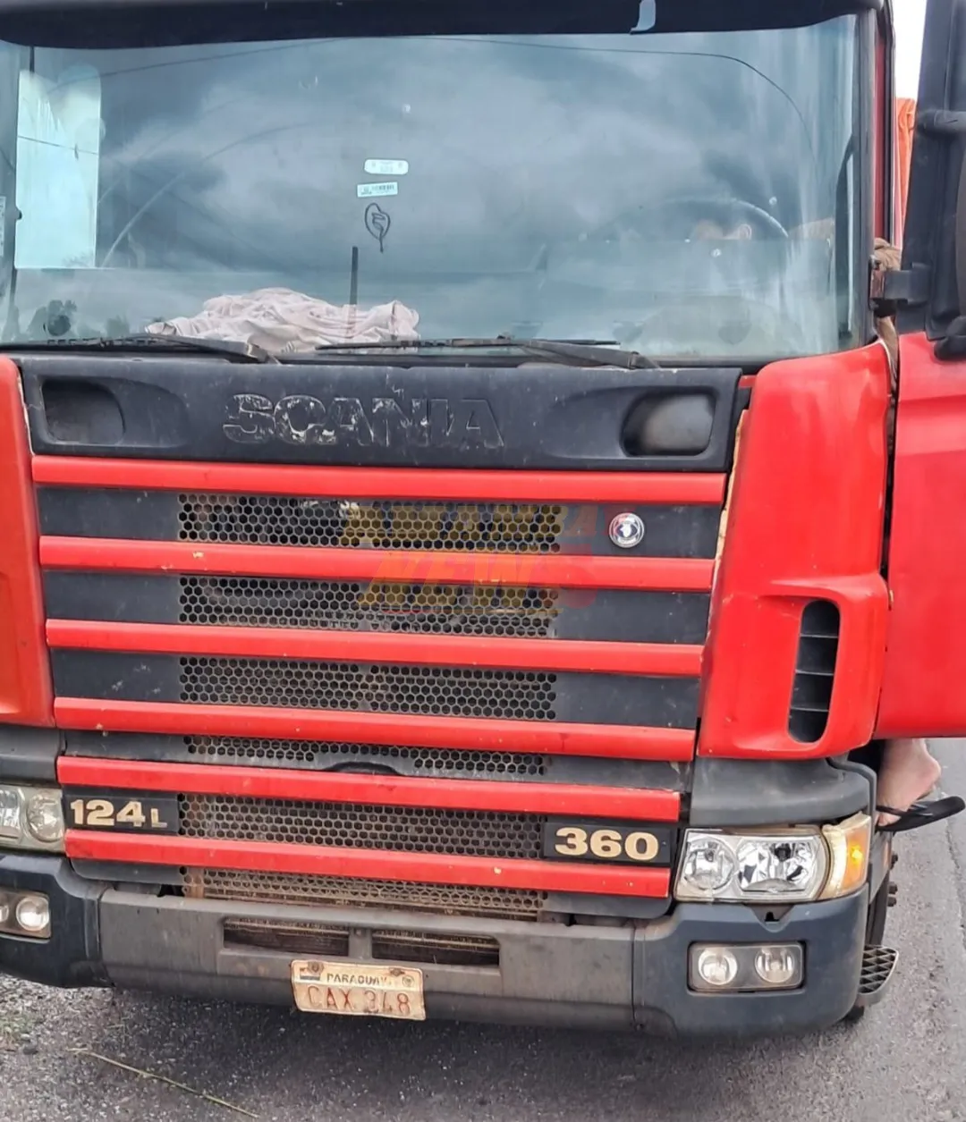 Motociclista fallece tras ser embestido por un camión en la Ruta PY22