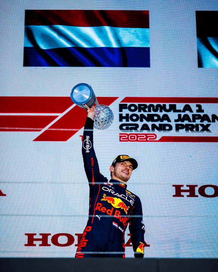 Max Verstappen se consagró bicampeón del mundo de Fórmula 1 en Japón