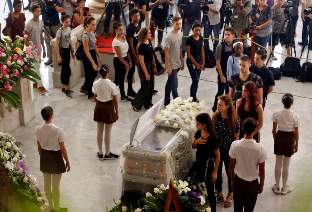 ltimo tributo a la legendaria bailarina cubana Alicia Alonso